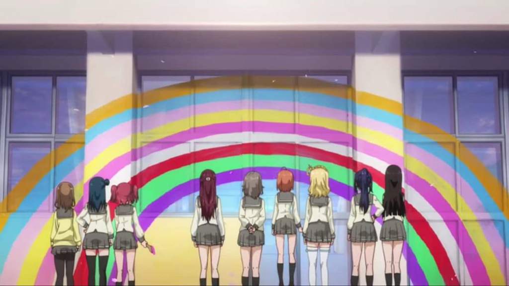 The Rainbow in the Love Live! Sunshine!! Anime