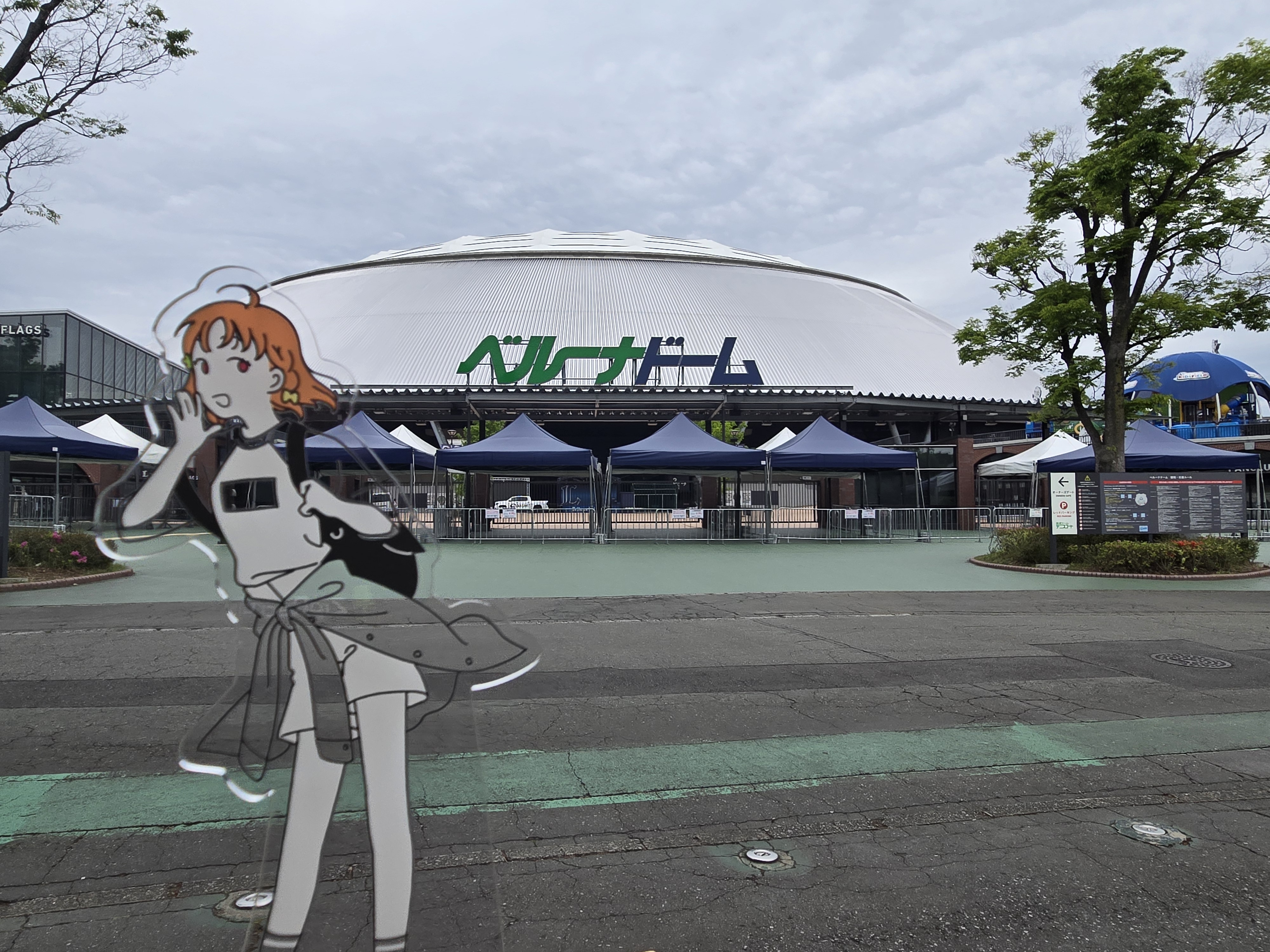 Seibu Dome Front
