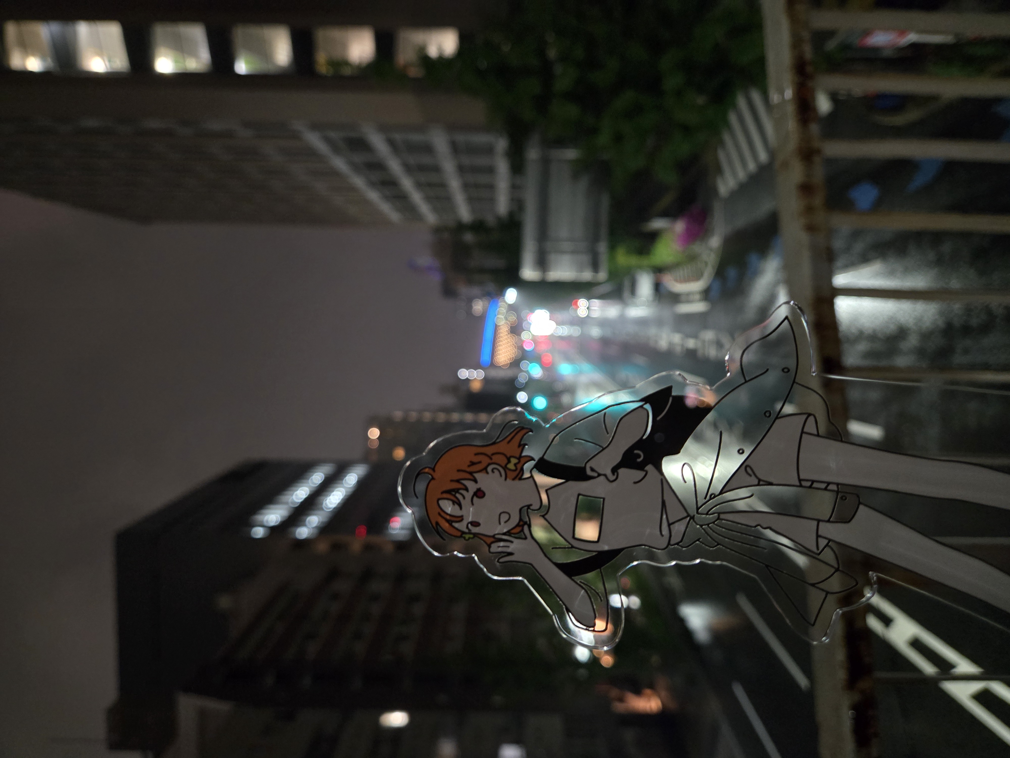 Aqours Footbridge Near Tokyo Dome - Night